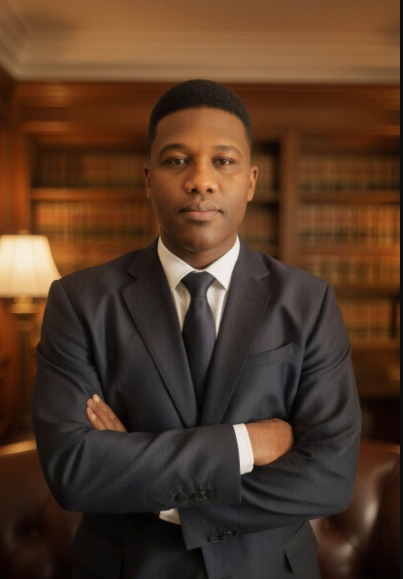 foto do advogado em escritório de advocacia